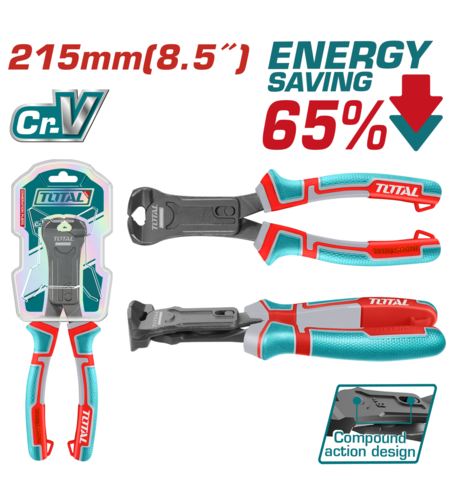TOTAL - CLESTE TAIETOR - 8,5”/215MM - CR-V