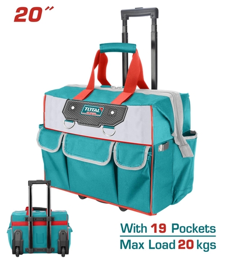 TOTAL - GEANTA PENTRU SCULE CU ROTI 20”