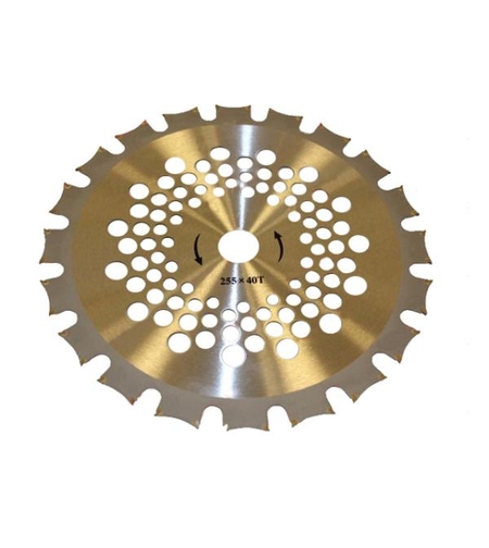 Disc taietor 40T - Vidia dublu - 255 x 25.4mm (MC)