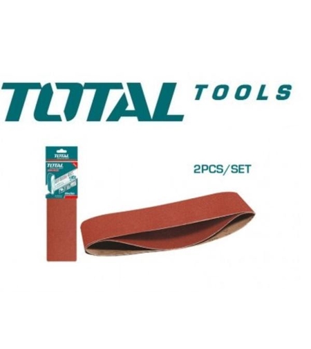 TOTAL - SET 2 BUC HARTIE ABRAZIVA PENTRU SLEFUITOR 100x610mm, P40