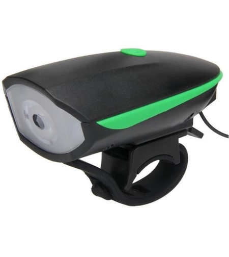 LANTERNA LED + CLAXON - 250 lumeni - USB - baterie 1200 mAh - 3 functii - 120 dB