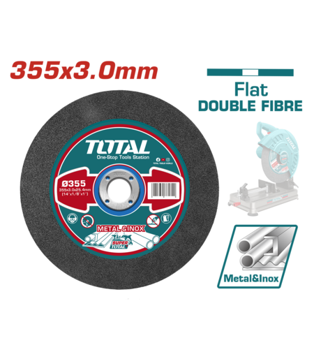 TOTAL - DISC ABRAZIV TAIERE METAL - 355X3X25.4MM