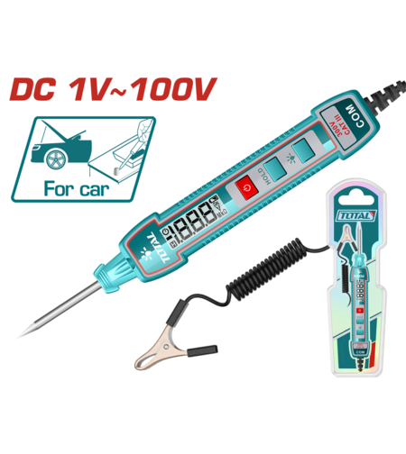 TOTAL - TESTER TENSIUNE DC 100V
