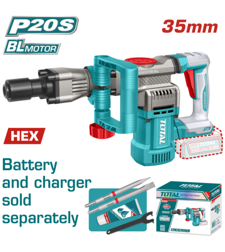 TOTAL - CIOCAN DEMOLATOR - 16J - 20V (NU INCLUDE ACUMULATOR)
