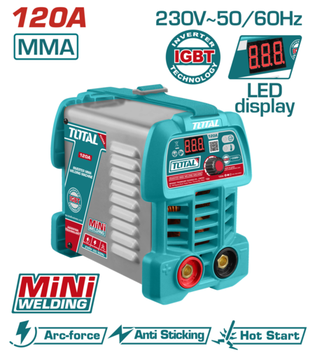 TOTAL - APARAT DE SUDURA MMA 120A -240V