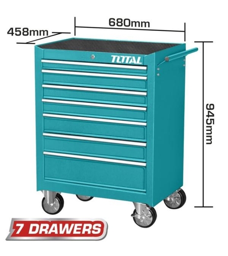 TOTAL - DULAP PENTRU SCULE CU 7 SERTARE 680*458*802mm