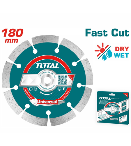 TOTAL - DISC DEBITARE BETON - 180MM (INDUSTRIAL)