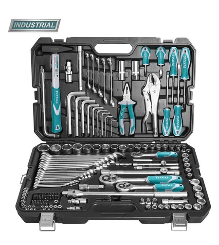 TOTAL - TRUSA DE SCULE - 142 PIESE (INDUSTRIAL)