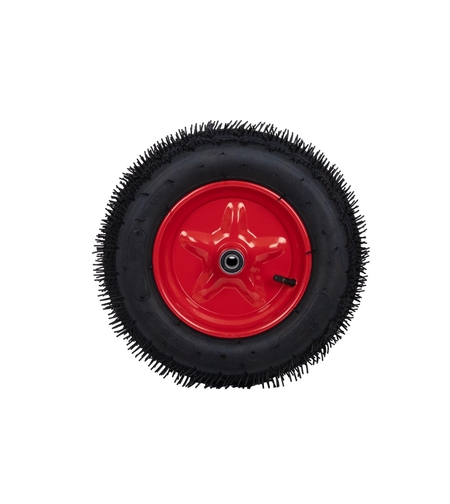 Roata roaba-TT-ax subtire 14mm-rulment-3.50-8 8PR