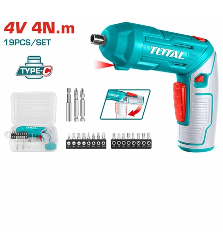 TOTAL - SURUBELNITA ELECTRICA 4V HEX 1/4