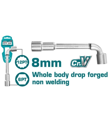 TOTAL - CHEIE TUBULARA TIP L - 8MM (INDUSTRIAL)