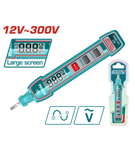 TOTAL - TESTER TENSIUNE AC 300V