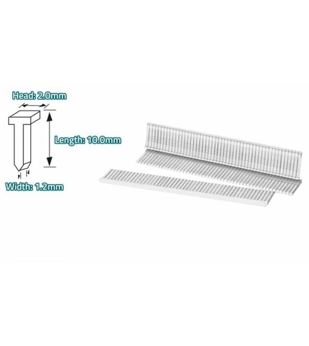 TOTAL - CUIE L10MM, W1.2MM PENTRU PISTOL PNEUMATIC - 5000 BUC