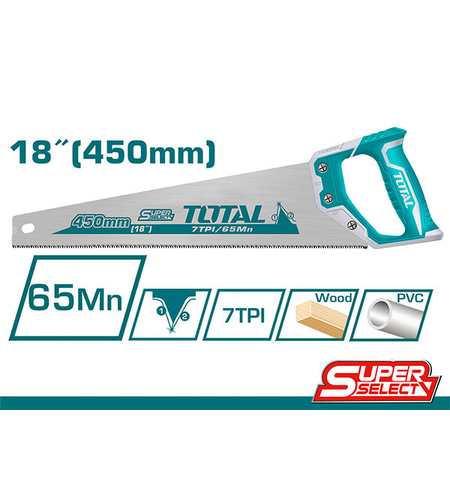 TOTAL - FIERASTRAU PENTRU LEMN - 450MM / 18