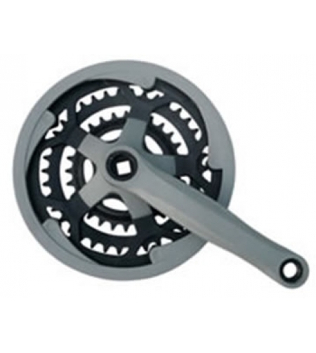 ANGRENAJ PEDALIER 3 FOI - MTB GRI MARE (48T-38T-28T)