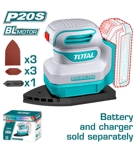 TOTAL - MASINA DE SLEFUIT TALPA DELTA LI-ION - 20V