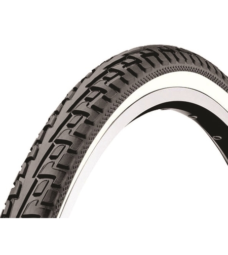 CAUCIUC DEESTONE 26x1.75 (44-559) - STRADA - BANDA ALBA - D1006