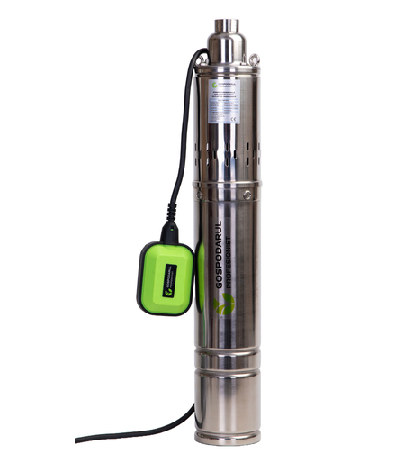 GP - POMPĂ SUBMERSIBILĂ-APĂ CURATĂ-CU SNEC-CU FLOTOR- 4QGD-1500-F
