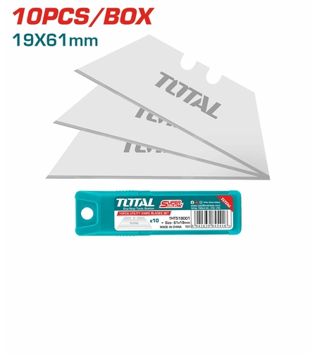TOTAL - SET LAME CUTTER 61MMx19MM - 10BUC