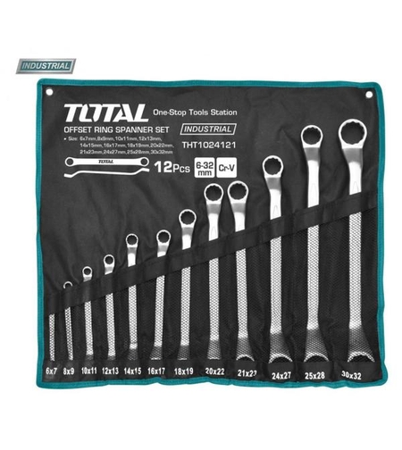 TOTAL - SET 12 CHEI INELARE CU COT - 6-32MM (INDUSTRIAL)