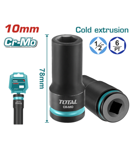 TOTAL - CHEIE TUBULARA DE IMPACT - 10X78MM