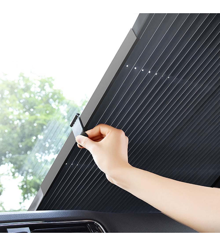 Parasolar auto retractabil 150 x 70cm - Carguard