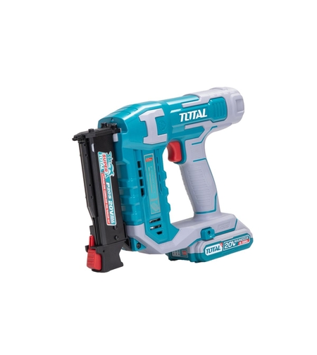 TOTAL - PISTOL CUIE PENTRU MOBILA 20V-2.0Ah 10MM-35MM (INCLUDE ACUMULATOR + INCARCATOR)
