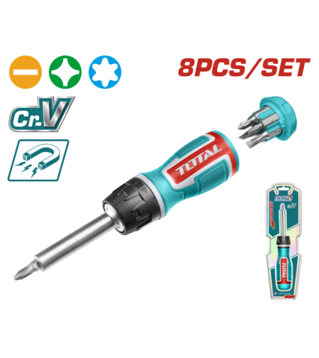 TOTAL - SET SURUBELNITE CU CLICHET – 8 PIESE