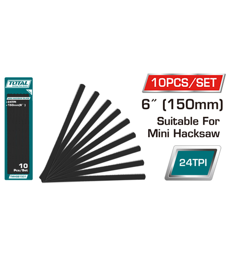 TOTAL - SET LAME MINI-FIERASTRAU 150MM/6