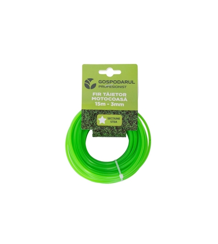 Fir taietor 15m - 3mm (sectiune stea) (MC)