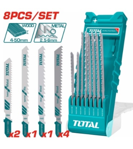 TOTAL - SET LAME FIERASTRAU 450MM PENTRU ALUMINIU, METAL, LEMN