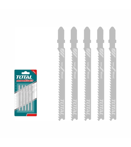 TOTAL - SET LAME FIERASTRAU PENTRU METAL 50MM 21TPI - 5 BUC
