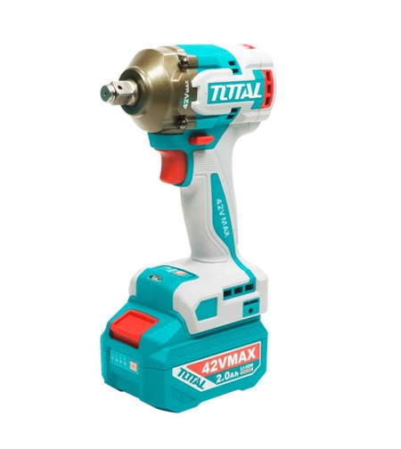 TOTAL - MASINA DE INSURUBAT CU IMPACT - 42V - 1/2'' (INCLUDE ACUMULATOR, INCARCATOR)