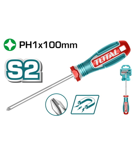 TOTAL - SURUBELNITA PHILLIPS- PH1 - 5.0MM - 100MM - S2 (INDUSTRIAL)