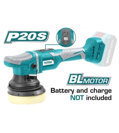TOTAL - MASINA DE POLISAT - 20V - 125MM (NU INCLUDE ACUMULATOR)