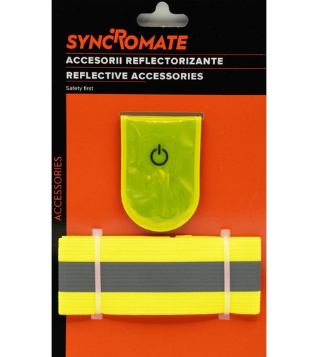 SET ACCESORII REFLECTORIZANTE