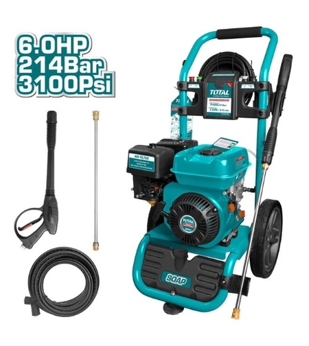 TOTAL - APARAT DE SPALAT CU PRESIUNE PE BENZINA 208cc, 6.0CP
