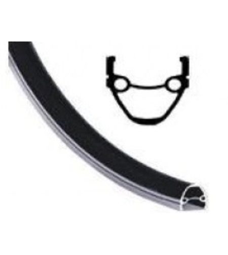JANTA 28x1.5-1.75 - ALUMINIU DUBLA - (600g) (ML-13) (36H) (14G)
