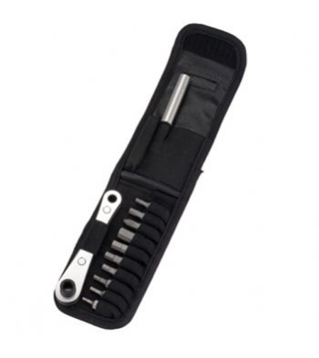 TRUSA CLICHET (12 PIESE) - BIKE HAND MaterialOtel Marime Bit: 2/2.5/3/4/5/6/8mm, Phillips/T10/T25