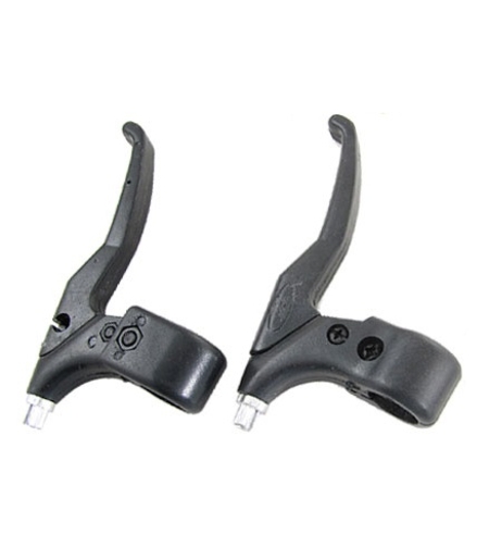MANETE FRANA PLASTIC NEGRU