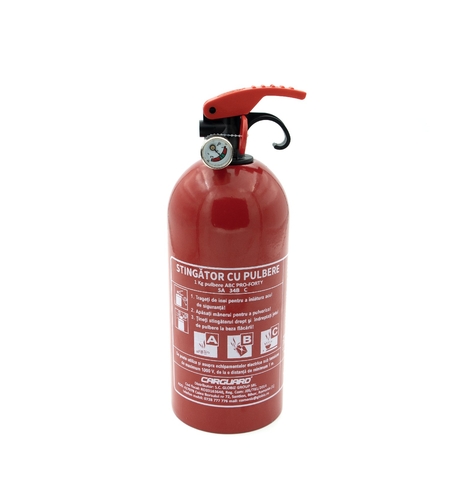 Stingator cu pulbere 1KG, cu manometru, model A B C