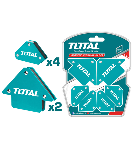TOTAL - SET 6 COLTARE MAGNETICE PENTRU SUDURA