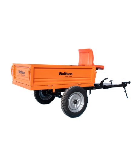WOLFSON - REMORCA MOTOCULTOR