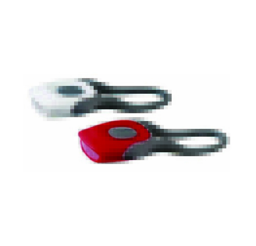 SET LUMINI SILICON - TWINS 2 LED-uri Albe SUPER BRIGHT 2 LED-uri Rosii SUPER BRIGHT 2 Functii