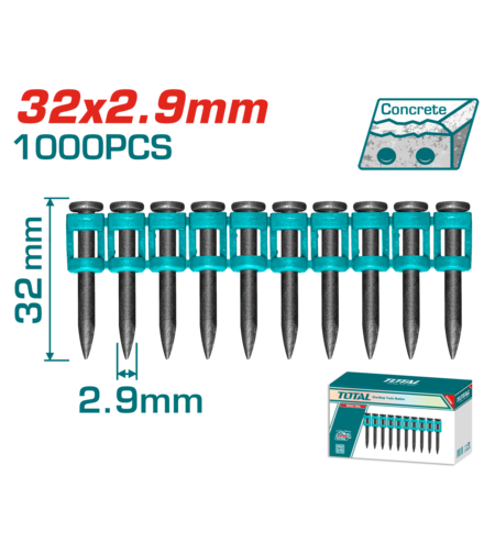 TOTAL - CUIE 32x2.9MM - PENTRU PISTOL TCNLI420602E