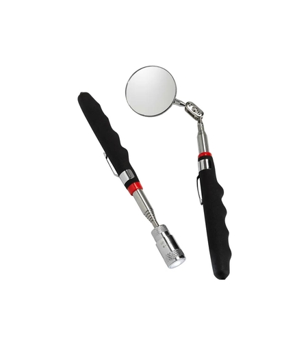 Set scule pt inspectie, Tija telescopica cu magnet si LED + Tija cu oglinda - Carguard
