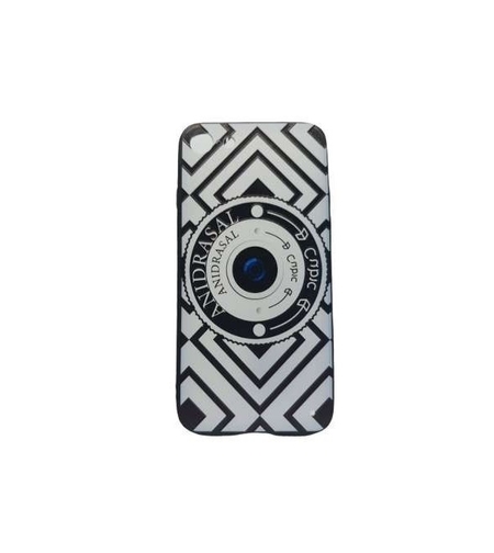 Husa Apple iPhone X/XS Multicolor Model Camera Foto + Popsocket inclus