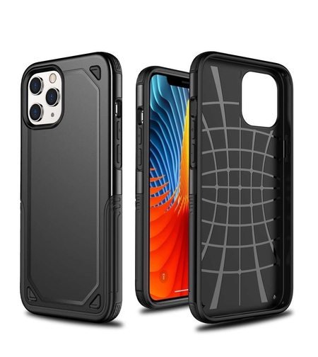 Husa Flippy Apple iPhone 11 Pro Max Defender Model 2, Negru