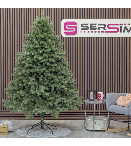 Brad artificial Christmas Deluxe by Sersimo, Versailles Select, integral 3D, 210 cm