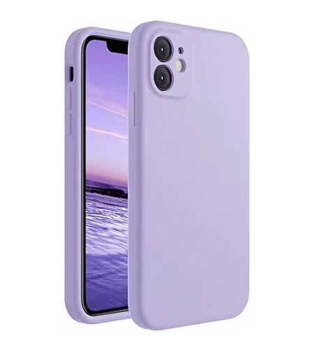 Husa Protectie, Vafy, Apple, iPhone 11, Silicon, Mov